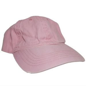 NWOT | Distressed Pink Baseball Cap